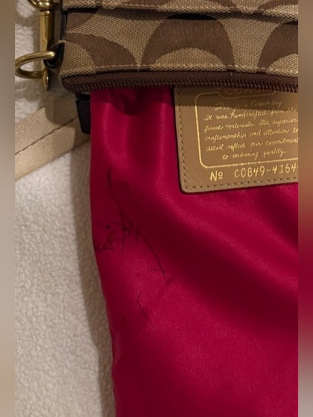 Coach Crossbody Bag - Picture 9 of 10